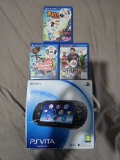 Sony PS Vita PCH-1003 Black Console with 3 Games, (No Charger) (READ DESC)