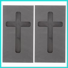 Graphite Ingot Mold Cross Shape Metal Casting Mold for Jewelry Melting Silver...