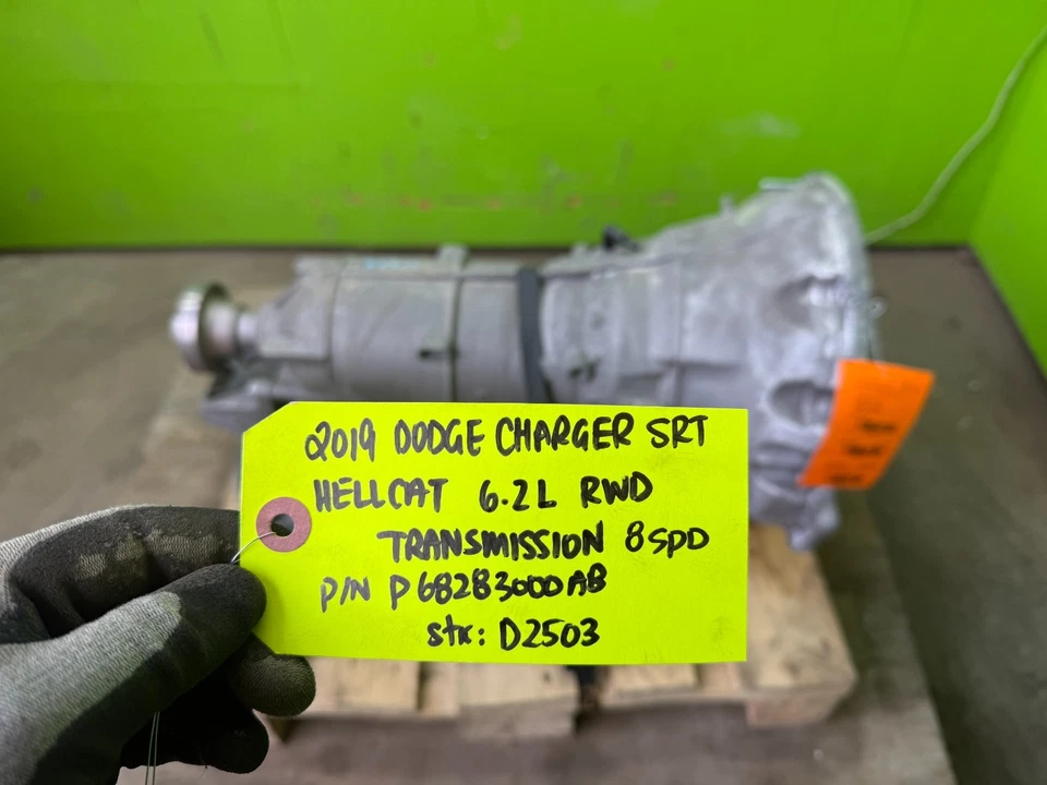 19 DODGE CHARGER HELLCAT 6.2 OEM 8HP90 AUTOMATIC TRANSMISSION 15-23 P68283000AB - Image 3 of 4
