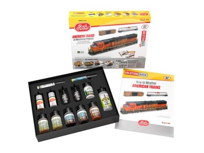 AMMO Railcenter Solution-Box 1201 Amerikan. Züge altern verw.Noch 4601201 Neu