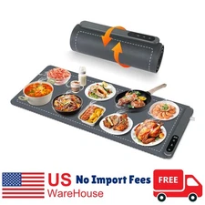Warming Mat for Food,(XXL 36"X16") Electric Warming Tray,Extra Large Food Warmer