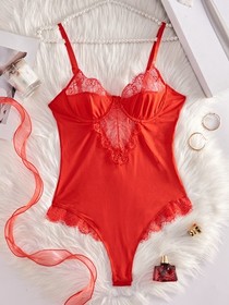 Sexy Lingerie Sleepwear Lace Women G-String Dress Underwear Babydoll Nightwear
