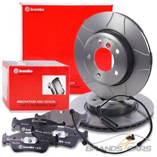 BREMBO MAX SPORT BREMSSCHEIBEN Ø300 +BELÄGE +VWK VORNE FÜR BMW 3-ER E46 318-328