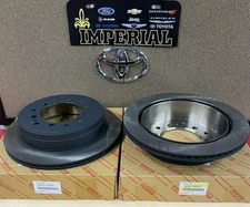 2007-2009 TOYOTA FJ CRUISER NEW REAR DISC BRAKE ROTORS qty2 GENUINE OEM