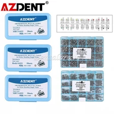 AZDENT Dental Ortho MIM Monoblock Brackets Braces Mini Roth MBT.022 /Buccal Tube