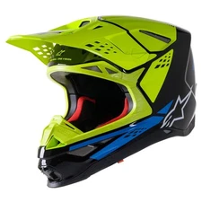 Alpinestars 8302922-1578-XL Supertech M8 Factory Helmet XL Yellow