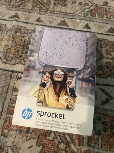 HP Sprocket 200 (2nd Edition) Portable Smartphone Photo Printer 2x3" Luna Pearl - Afbeelding 2 van 7