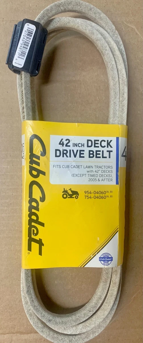 42 inch cub cadet deck belt sale