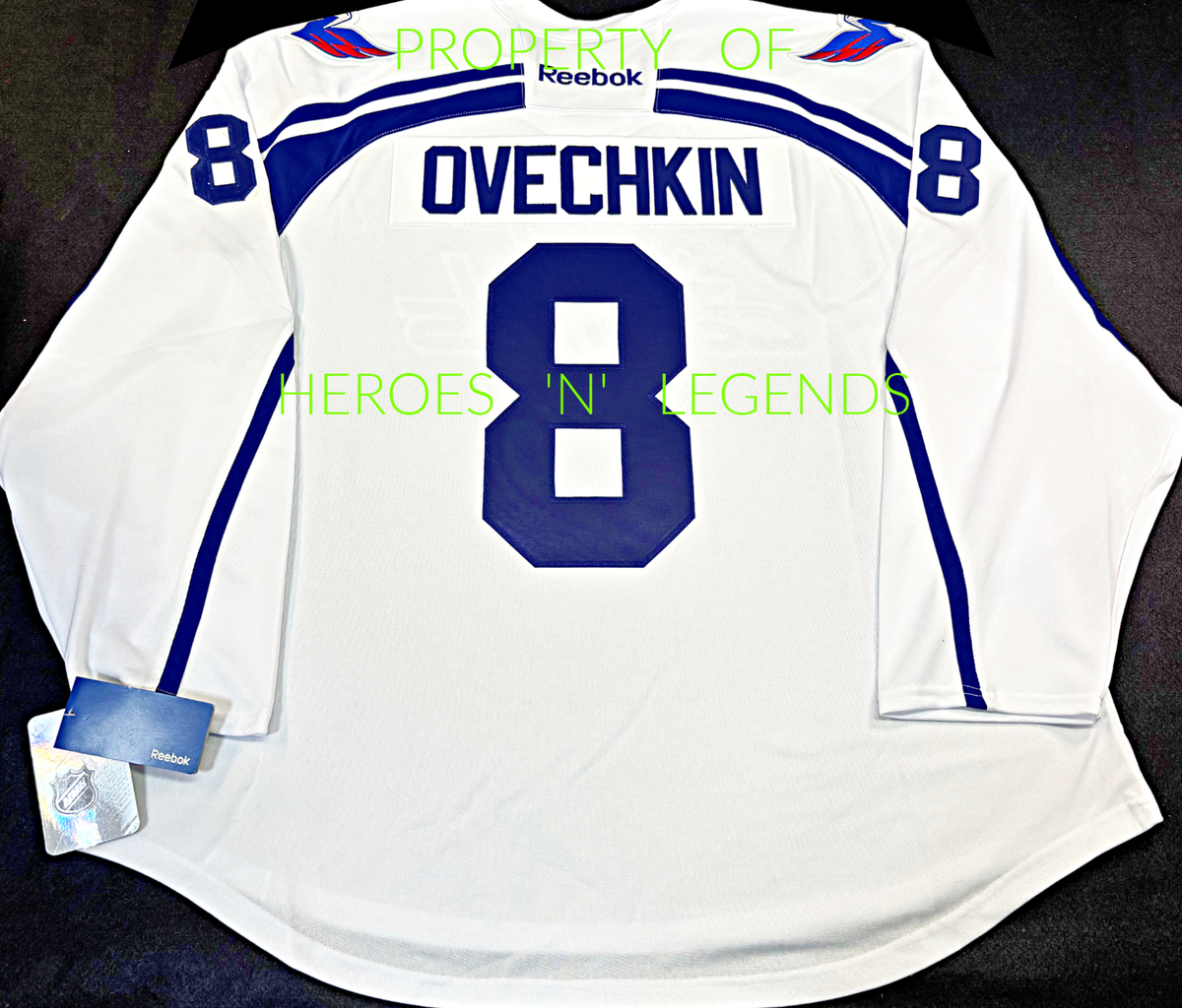 ROYAL-S * ALEX OVECHKIN WASHINGTON CAPITALS 2018 STANLEY CUP RBK