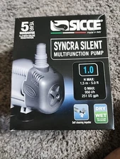 SICCE SYNCRA 1.0 Silent Multifunction Pump, 251 GPH
