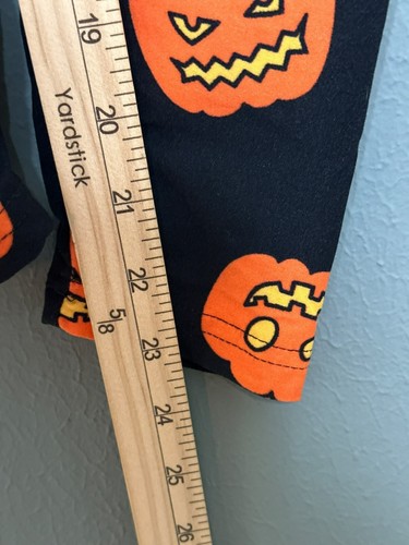 Big Girls Halloween Novelty Stretch Ankle Leggings XL / 16 NWT - Picture 5 of 8