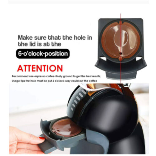3 Stück/Set nachfüllbare Dolce Gusto Kaffeekapseln mit massiven Metallhämmern - Bild 18 von 27