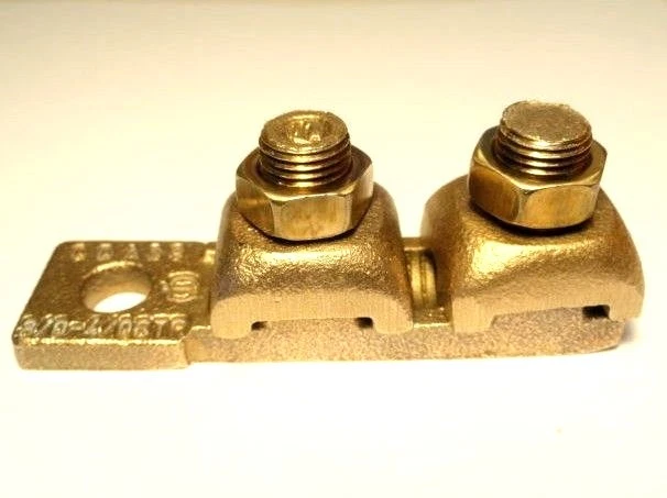 4/0 AWG Heavy Duty "High Copper Alloy" Industrial Terminal Lug ground bus bar - Image 3 of 4