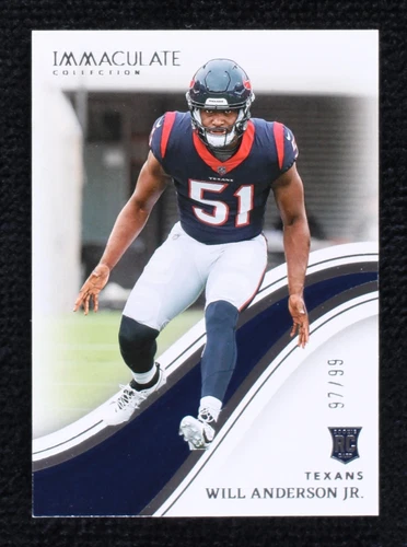 2023 Panini Immaculate Collection Will Anderson #42