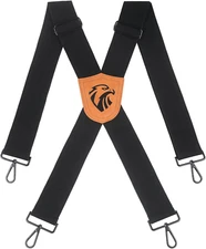 2 Inch Suspenders - Heavy Duty Work Suspenders for Men