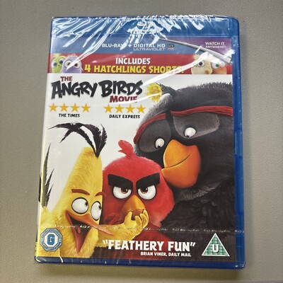 The Angry Birds Movie Blu Ray #18 New Sealed 5050630606917 UK