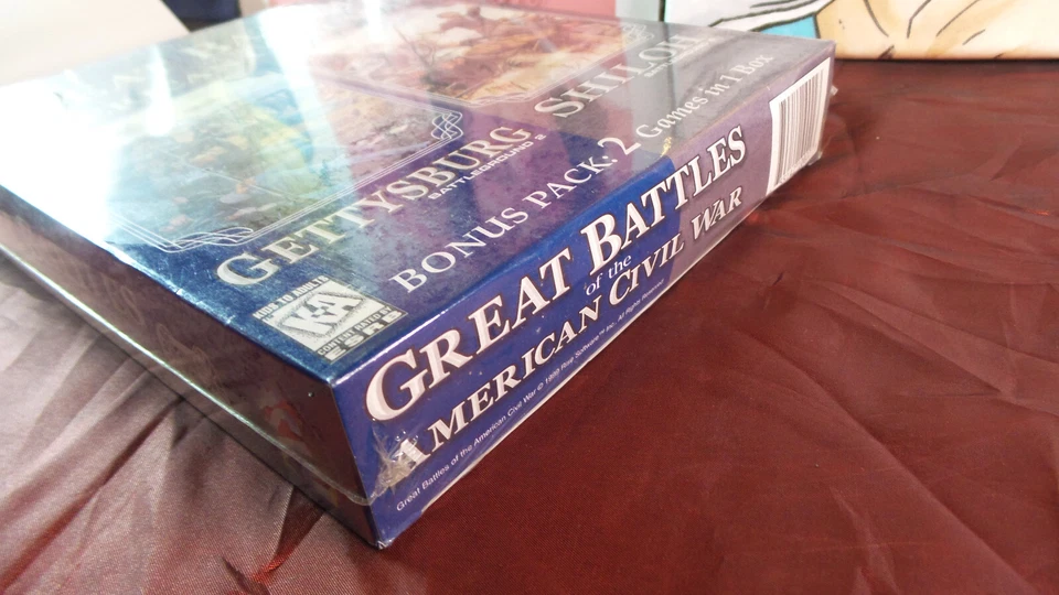 SEALED Great Battles of the American Civil War 2 in 1 PC-CD Rom Game 98/95 NEW - Image 4 of 4