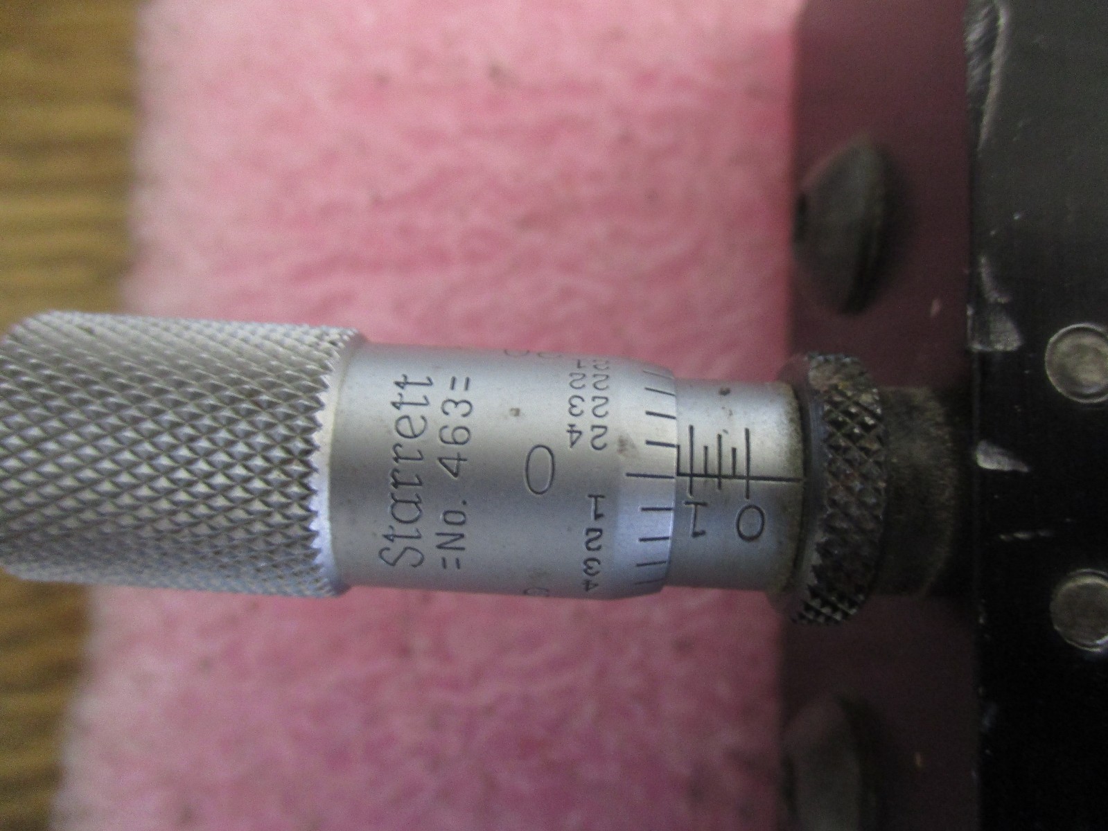 PHD Model MS042X2 310 Pneumatic Cylinder with Starrett No. 463