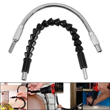 Right Angle Drill Adapter Flexible Shaft Extension Bits & Screwdriver Hold 1/4" 