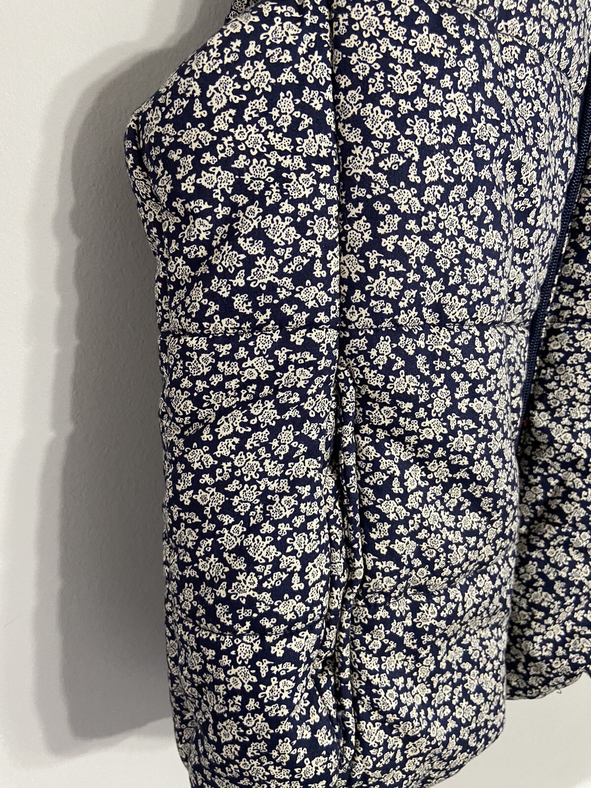 Princess Vera Wang Blue Patterned Sleeveless Puff… - image 5