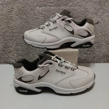 FootJoy Golf Shoes Men's 9 M Greenjoys 45396 Soft Spike White Gray Sneakers