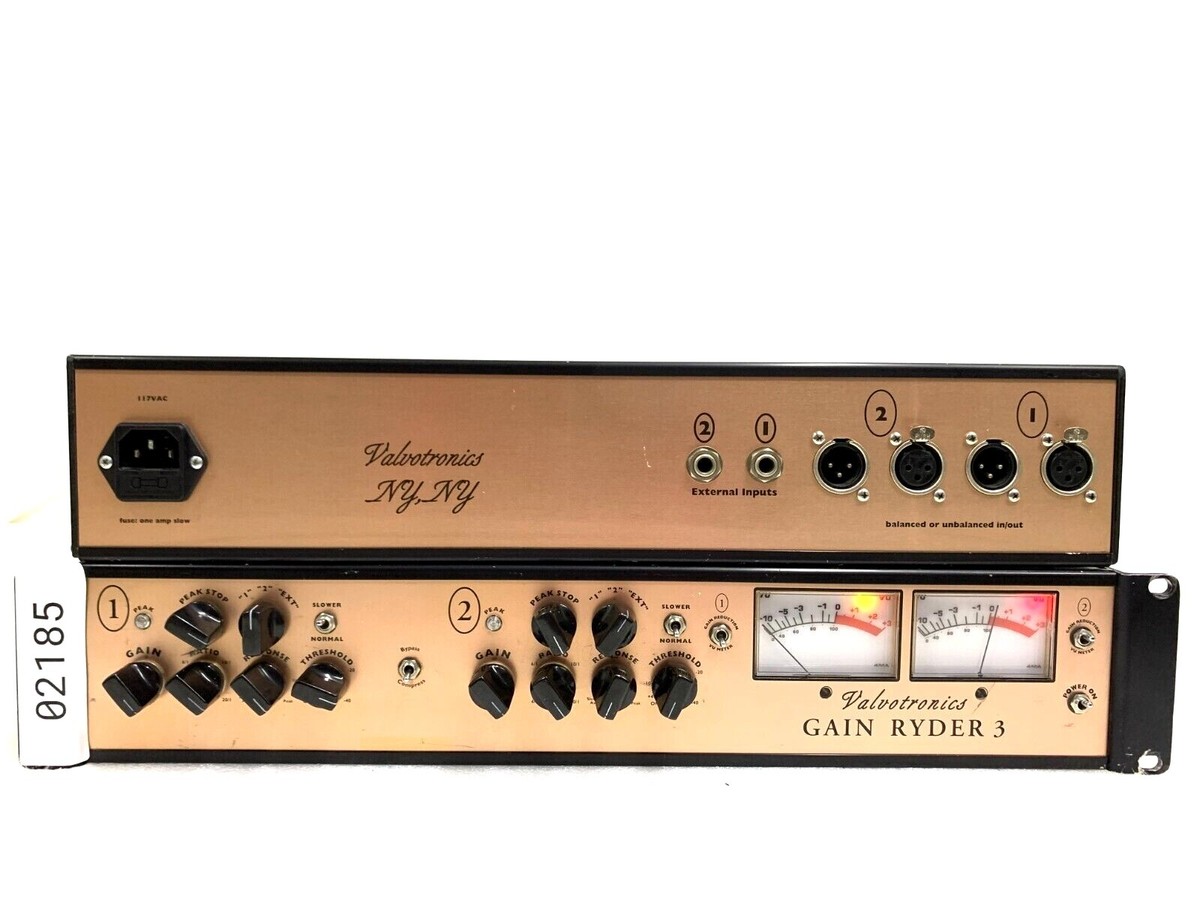 Valvotronics Gain Ryder 3 Stereo Tube Compressor #02184