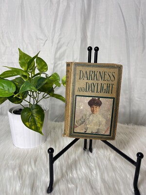 DARKNESS and DAYLIGHT by Mary J. Holmes Rare Vintage Hardcover, Grosset & Dunlap