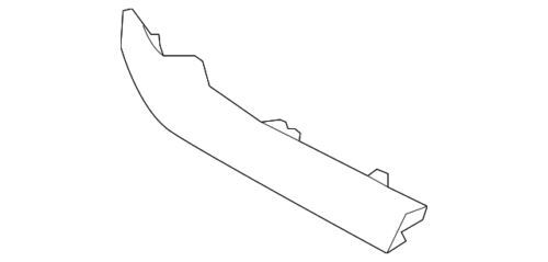 Moldura cromada superior para Honda (N/P 75103-TK8-A11)