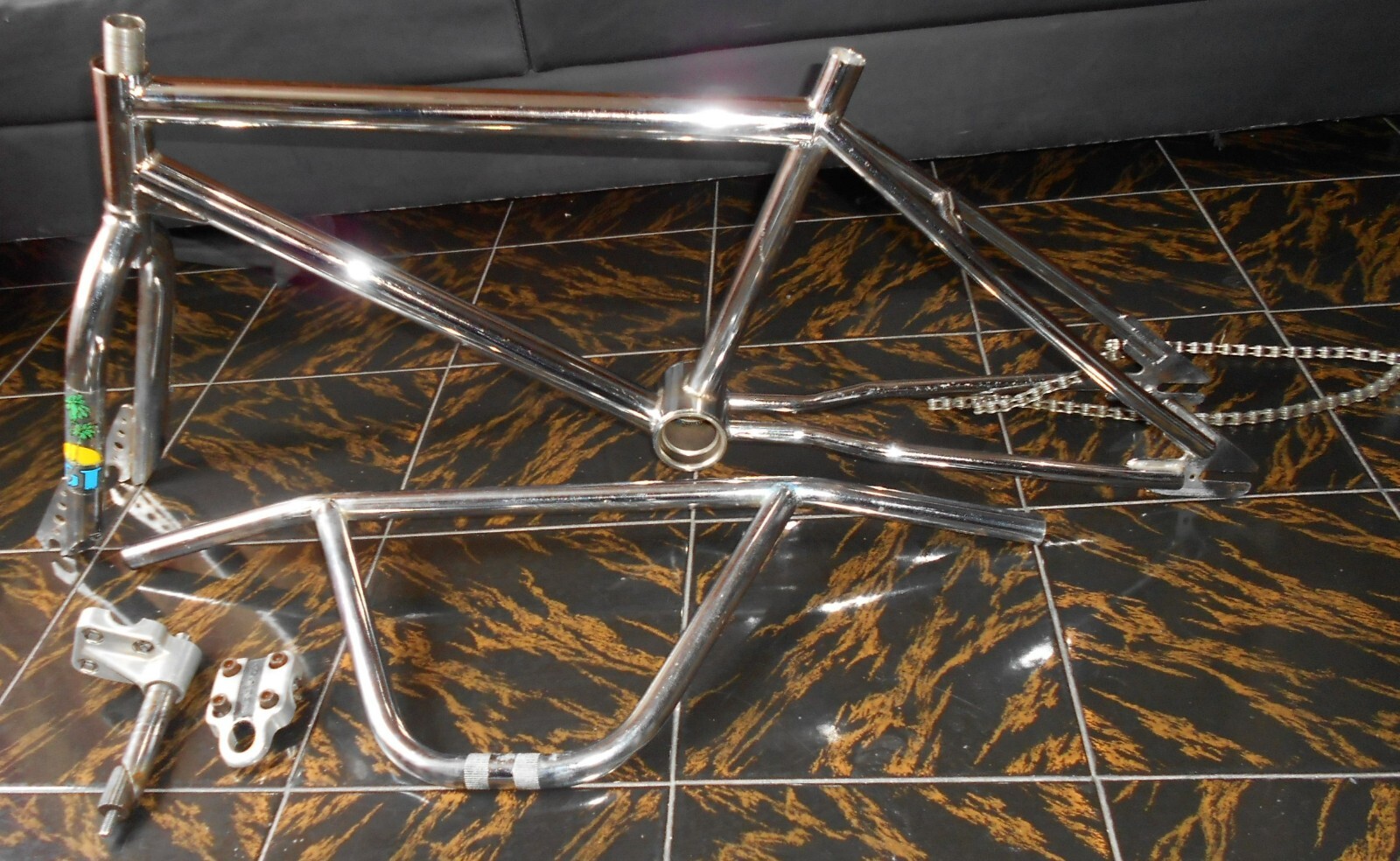 OLD SCHOOL REDLINE BIKE FRAME + ACCESSORIES eBay