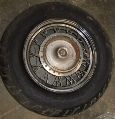 2002 Honda Shadow VT750 VT 750 Ace Rear Rim Tire Wheel Spoked 170/80-15 ...