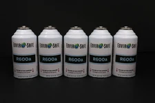 Enviro-Safe R-600a Refrigerant Inverted Piercing 6 oz 5 Cans #8070