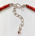 HSN Jay King Sterling Silver Diamond-Shape Coral 18" Necklace — photo 6