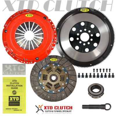 STAGE 2 CLUTCH & LIGHT WT FLYWHEEL KIT 1998 1999 2000 2001 2002 GOLF JETTA VR6