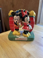 Walt Disney World Mickey & Minnie Mouse Salt & Pepper Shakers 3 Pieces
