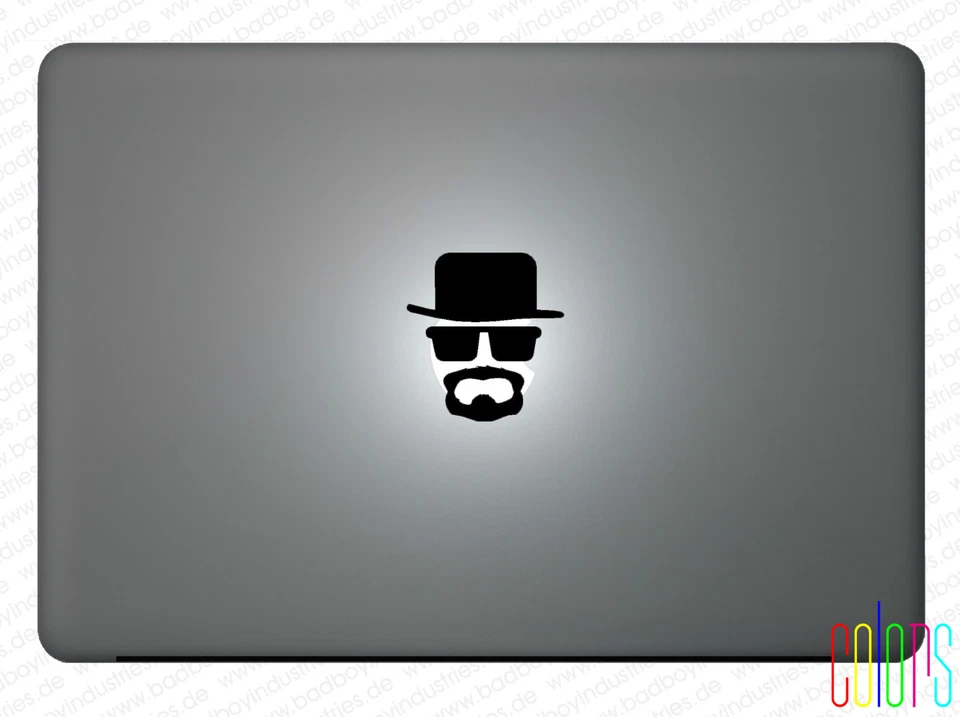 Heisenberg Walter White Apple Macbook Air 13" 15" Pro Sticker Aufkleber Skin - Bild 1 von 1