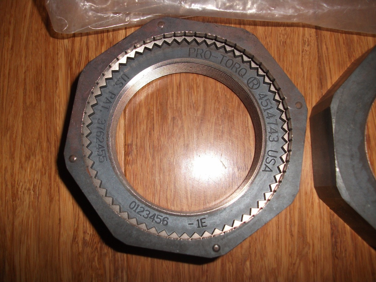 STEMCO Pro-Torq 4514743 Pierce 3064862 Bearing Nut, 2.63-16