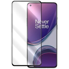 Full Coverage Curved Tempered Glass Screen Protector for 1 OnePlus 8T 5G Phone