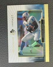1999 SP Authentic Football - Maximum Impact - #MI 2 - Eddie George - Oilers