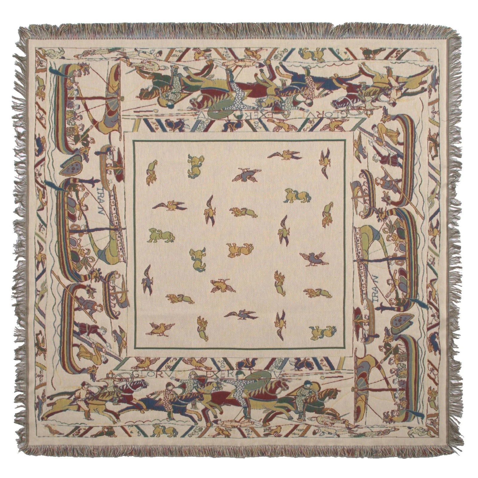 100% Cotton Afghans & Throw Blankets