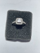 Vintage 925 Sterling Ladies Engagement Anniversary Ring Size 8