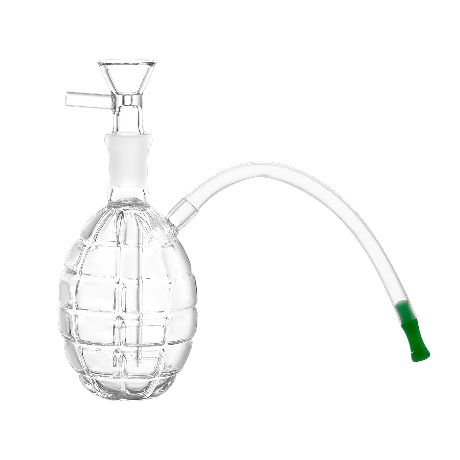 5Inch Handmade Glass Beaker Bong with 14mm Bowl for Smooth Smoking