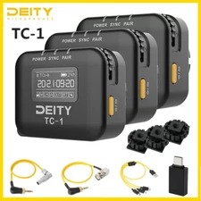 DEITY TC-1 Kit Wireless Timecode Box Generator Microphone Time Coder Recording