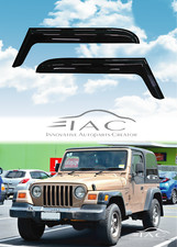 Para Jeep Wrangler TJ 1997-2006 Visera de ventana Ventilación Parasol Protector de lluvia Visera de puerta