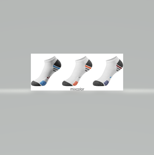 Ecoey Toddler Boys Medium 11-4 No Show Cushioned Athletic Running Socks 12 Pack