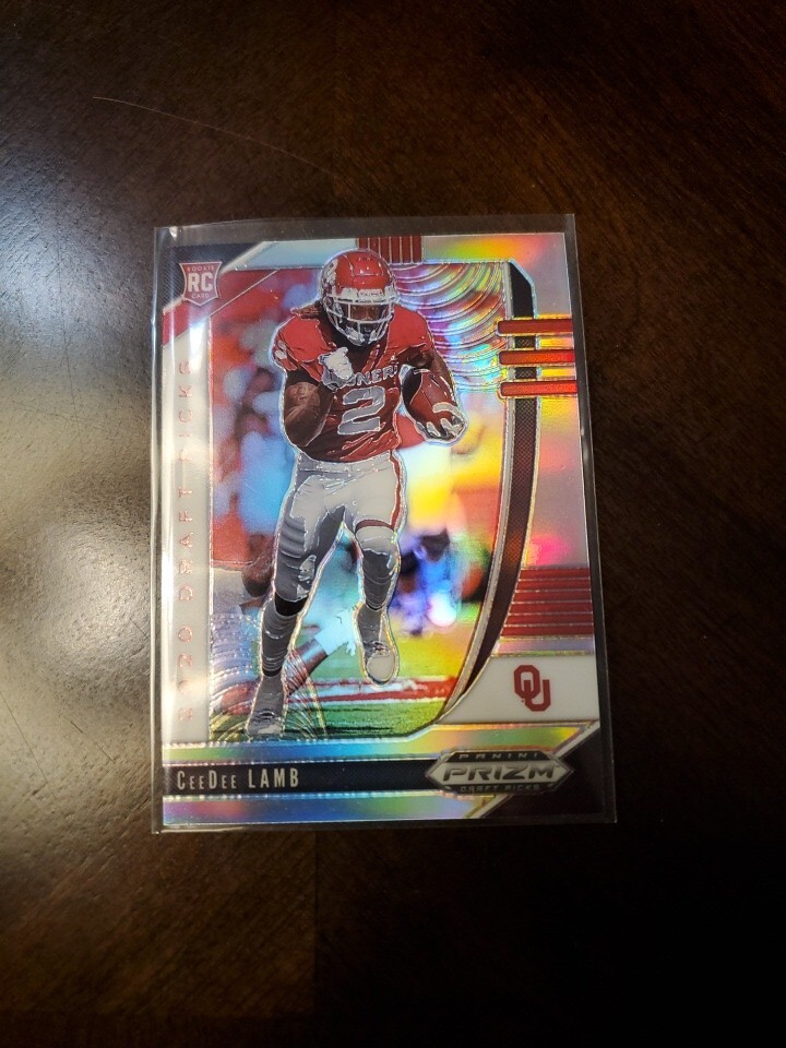 2020 Panini Prizm Draft Picks CeeDee Lamb Silver #104 - Dallas Cowboys(B2)