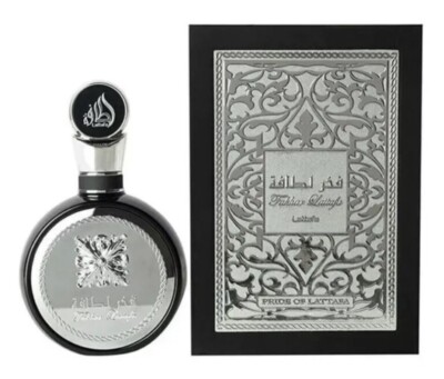 Fakhar Silver Lattafa Pride Perfumes Unisex Eau De Parfum 100mL 3.4 fl oz UAE