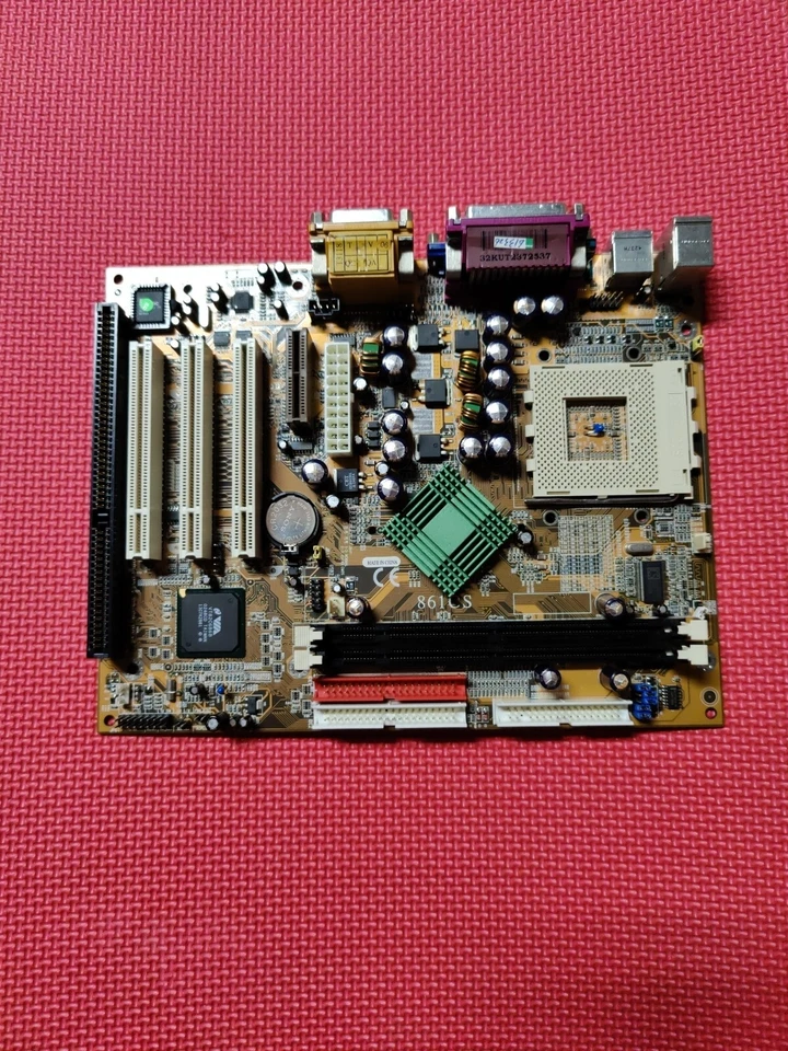 Vintage MOTHERBOARD Jetway 830CF Mach Speed Mach MZ-830CF BONA/LEX BN730 VGA PCI - Image 2 of 4