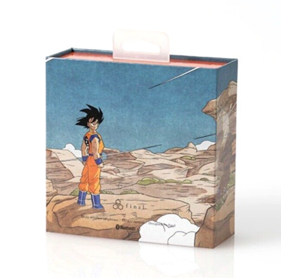 Dragonball Z x final Complete Wireless Earphone GOKU ver. Bluetooth NEW Japan