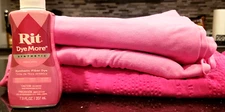 Rit DyeMore Liquid Dye Super Pink 7-Ounce Dye Synthetic Fabric And Fabric Blends