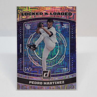 2023 Donruss Vector Parallel Locked And Loaded Pedro Martinez 